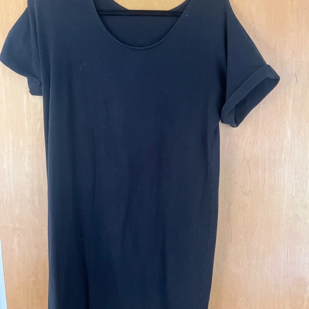 Encircled all day t-shirt dress black M - Picture 1 of 5
